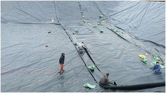 土工膜在填埋場填埋區(qū)域臨時覆蓋要求